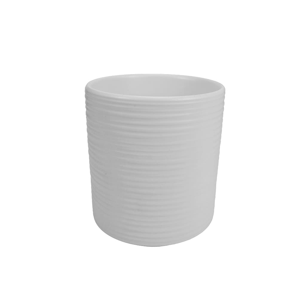 Vaso decorativo Branco 12cm Vaso de Cerâmica Vaso para Casamento e Casa