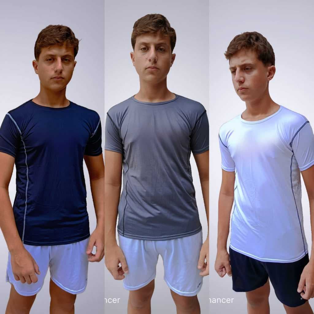 CAMISA COMPRENSSAO IDEAL PARA TREINOS, E PARA VARIAS OCASIOES, NAO TRANSPIRA E SE AJUSTA NO CORPO