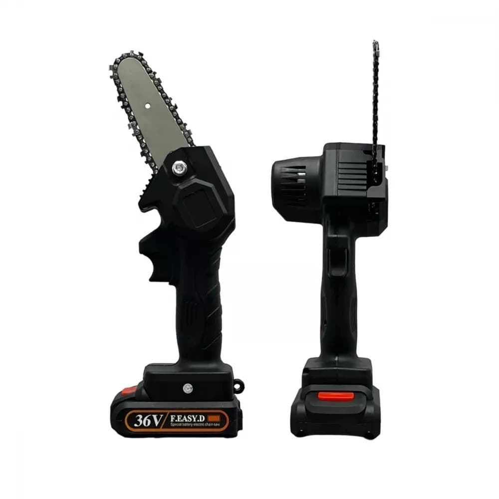 Mini Moto Serra Elétrica A Bateria Lítio 36V Bivolt Portátil Corta Tudo Premium