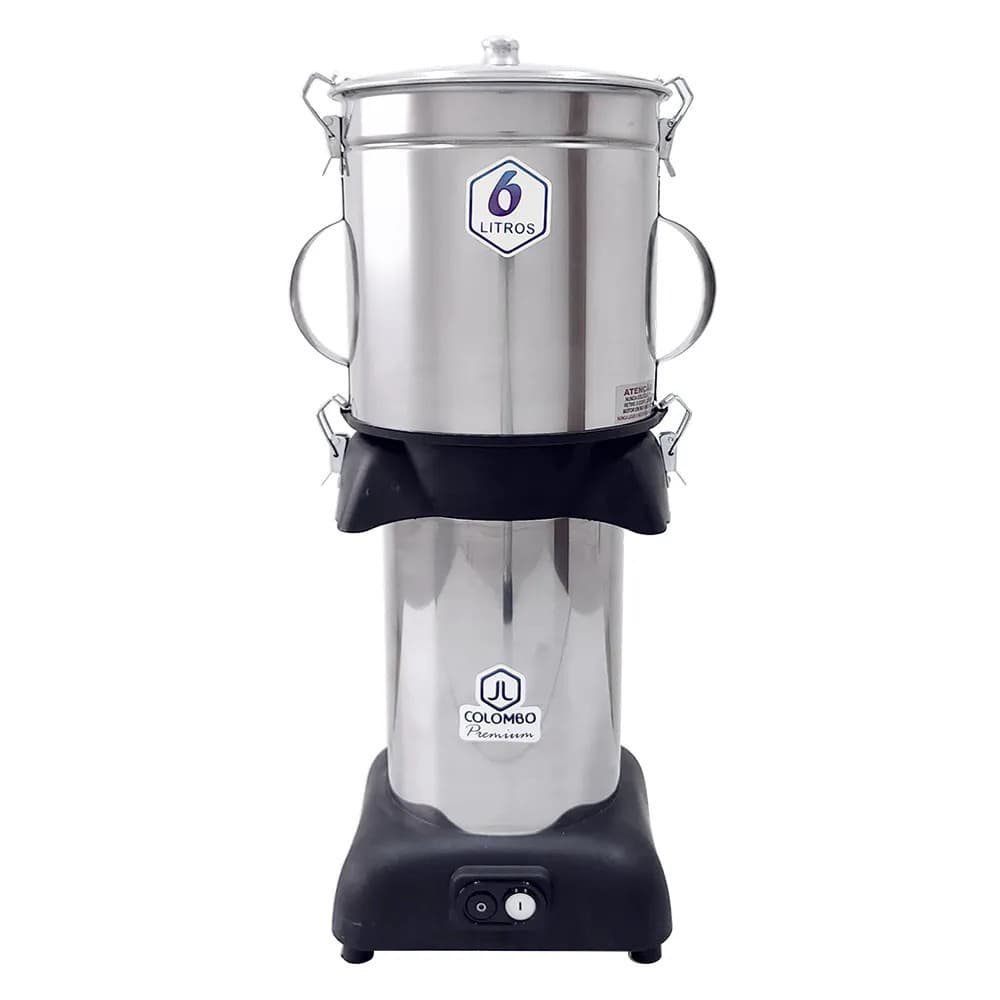 Cutter Inox 6 Litros Processador Profissional - JL Colombo