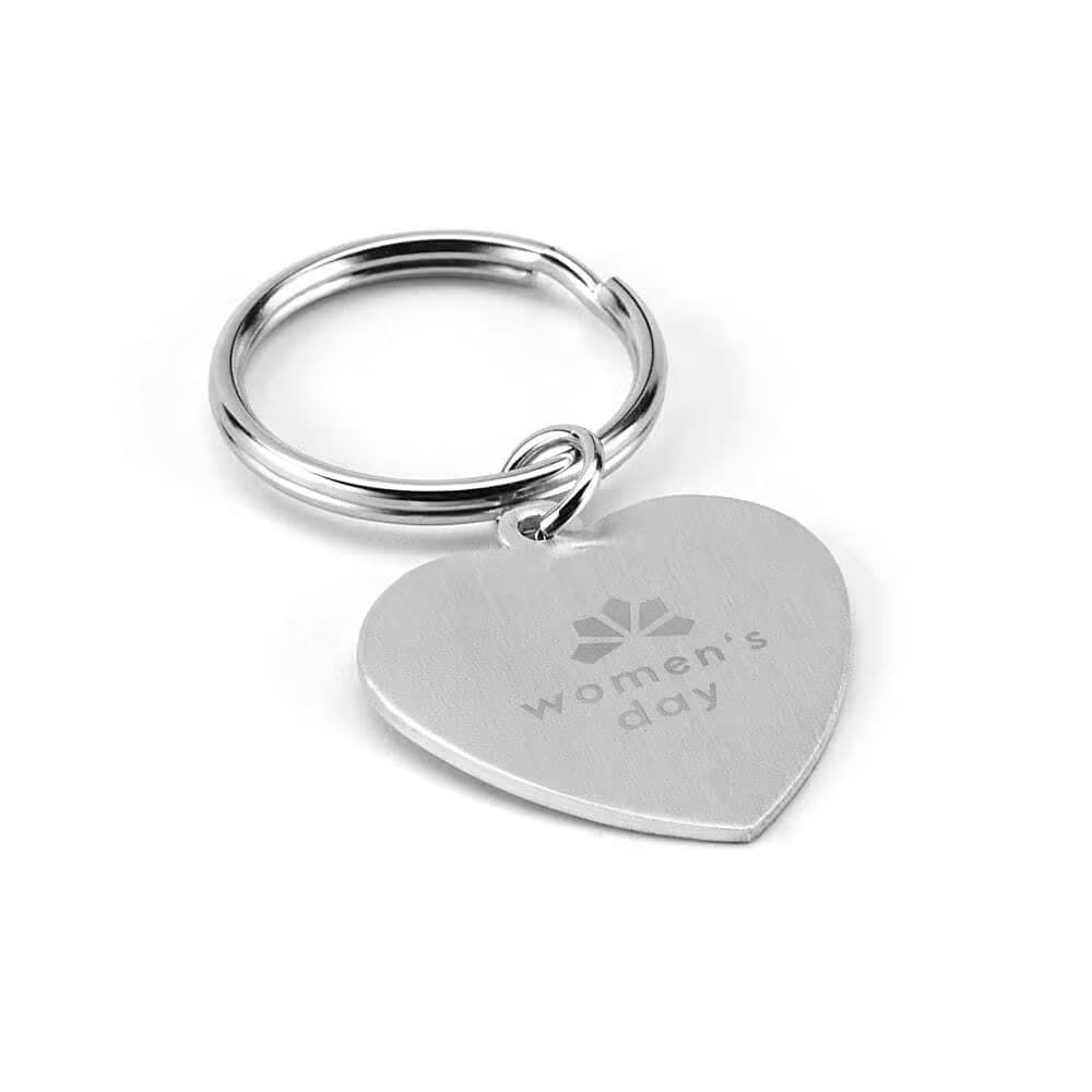 Chaveiro de Metal Coração Personalizado Perfeito para Presentes