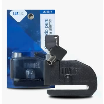 Cadeado Para Moto Bloqueador Lk-bl09 Luatek