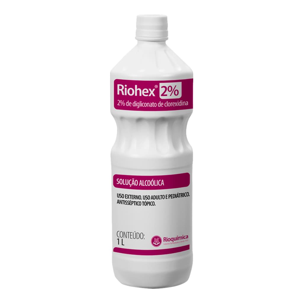 Riohex 2% Solução Alc. 1Litro