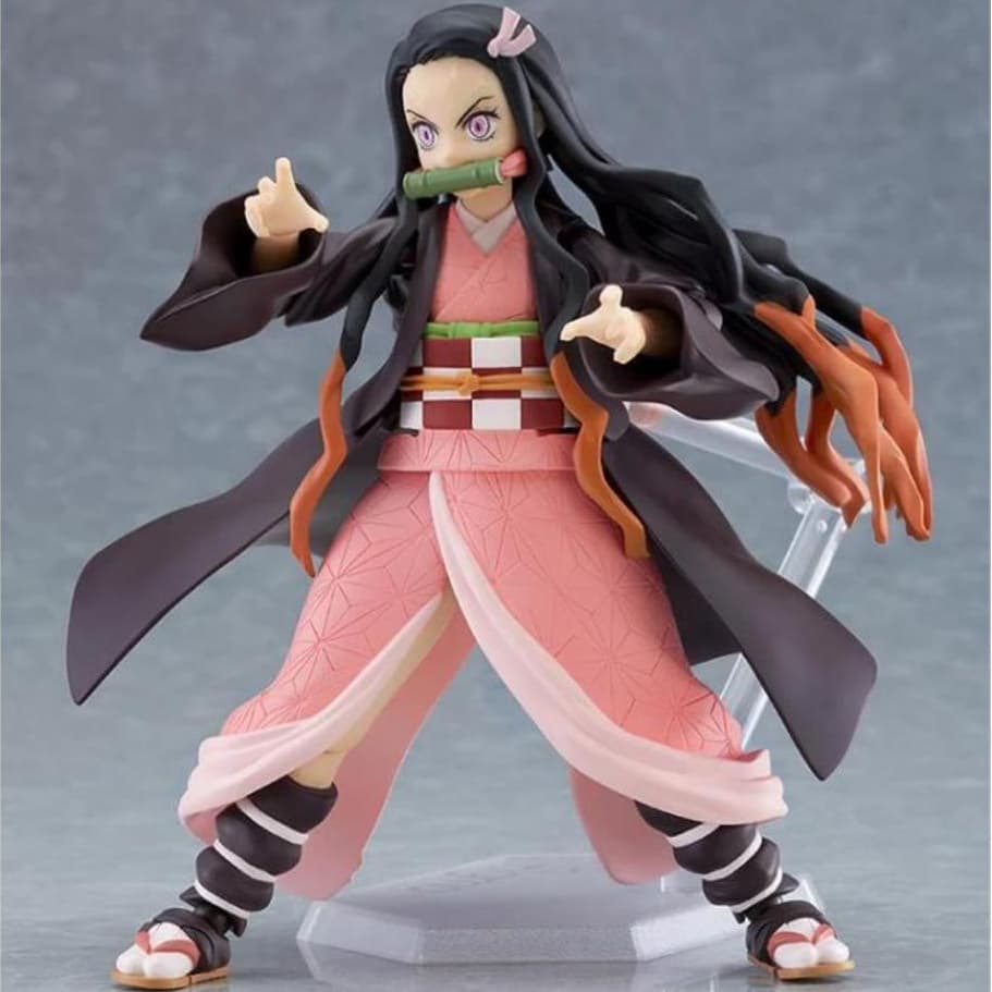 Action Figure Demon Slayer Nezuko Kamado "Nesco" | Coleção Geek Articulada 14cm