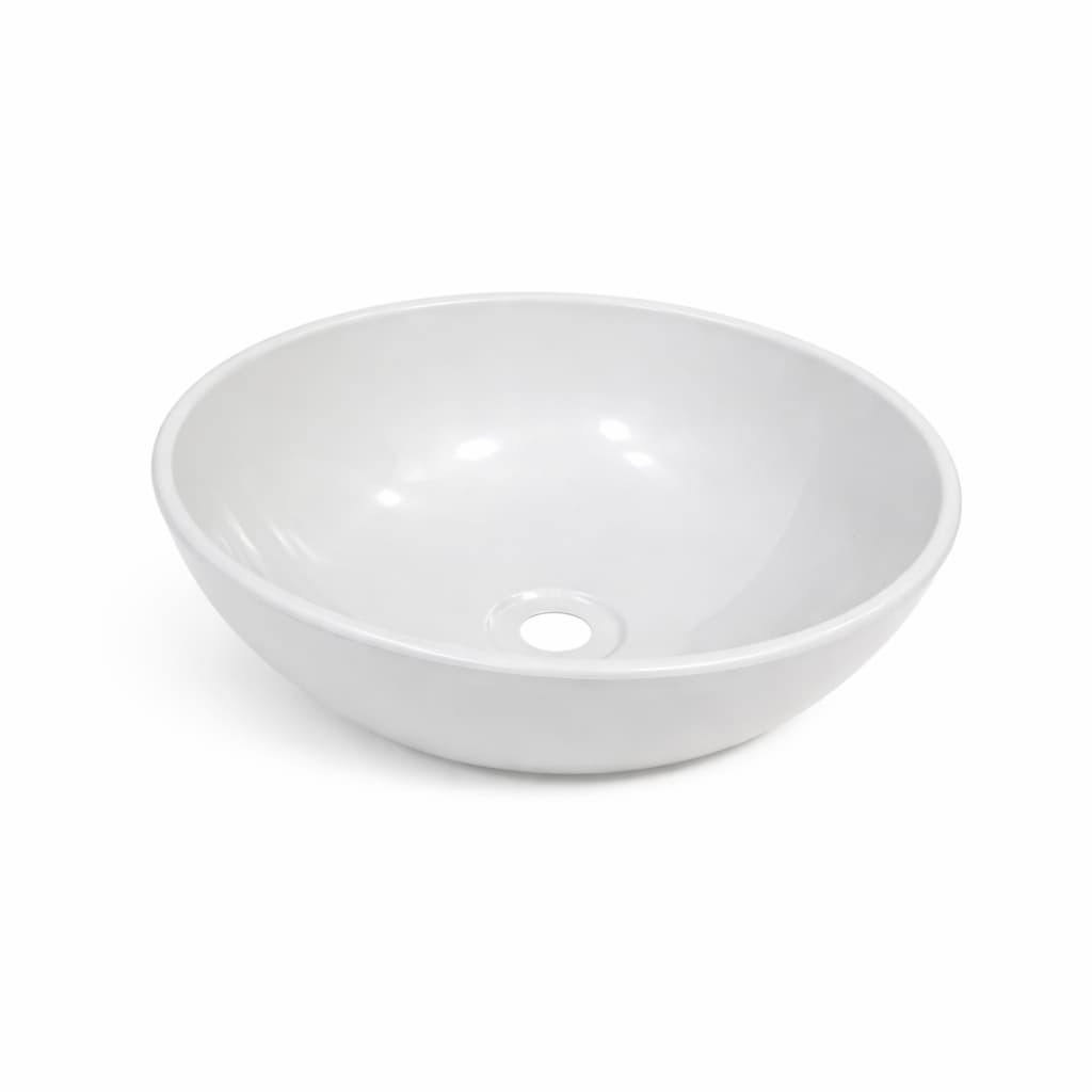 Cuba Jasmin Redonda Sobrepor Bancada Pia Banheiro Decoração Clean Lavabo Apoio Gabinete Suspenso