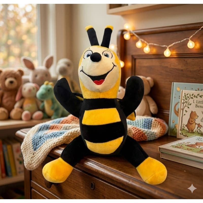 Abelhinha de Pelucia Fofinha ✨🐝