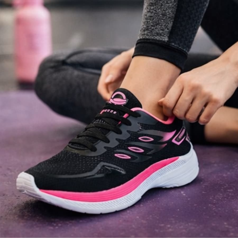 Tênis Feminino Academia Caminhada Leve Confortável Respirável