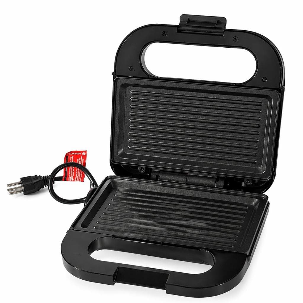 SANDUICHEIRA ELETRICA INOX UNITERMI PRATICIDADE E RAPIDEZ 2 EM 1 127V