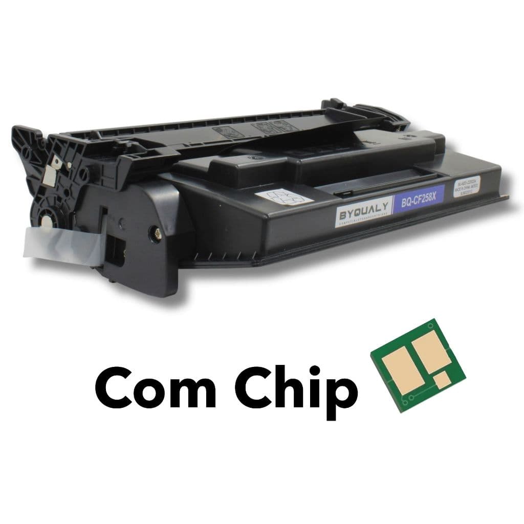 Toner Hp Compatível Cf258x M404dw M428fdw Com Chip 10k Preto