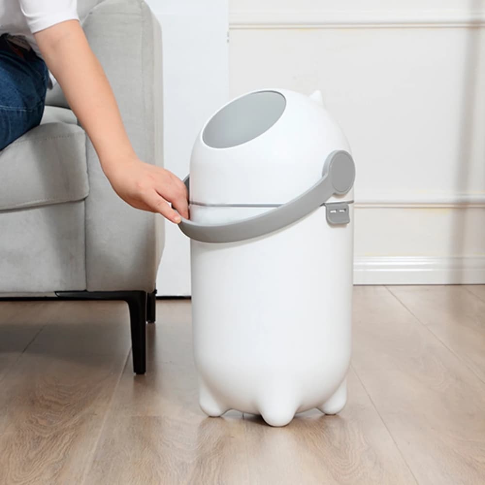 Lixeira Antiodor Para Fraldas Lixo Mágico 10 Litros Clingo