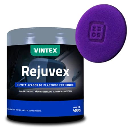Kit Rejuvex 400G Revitalizador De Plástico C/ Espuma - Vintex