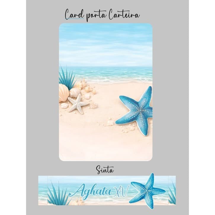 Card Porta Carteira Personalizados ( Não Acompanha Carteira) - Personalize do seu jeito