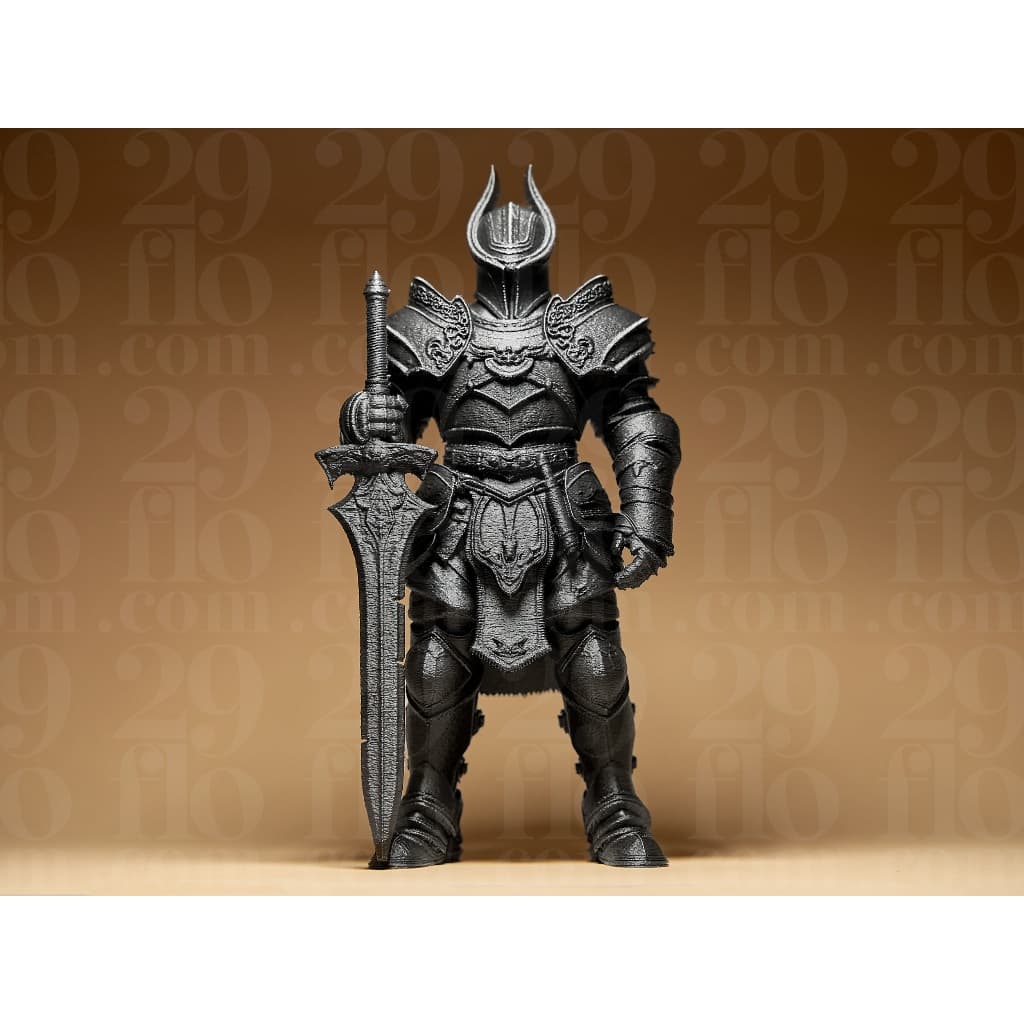Estatueta de Cavaleiro Figura Decorativa