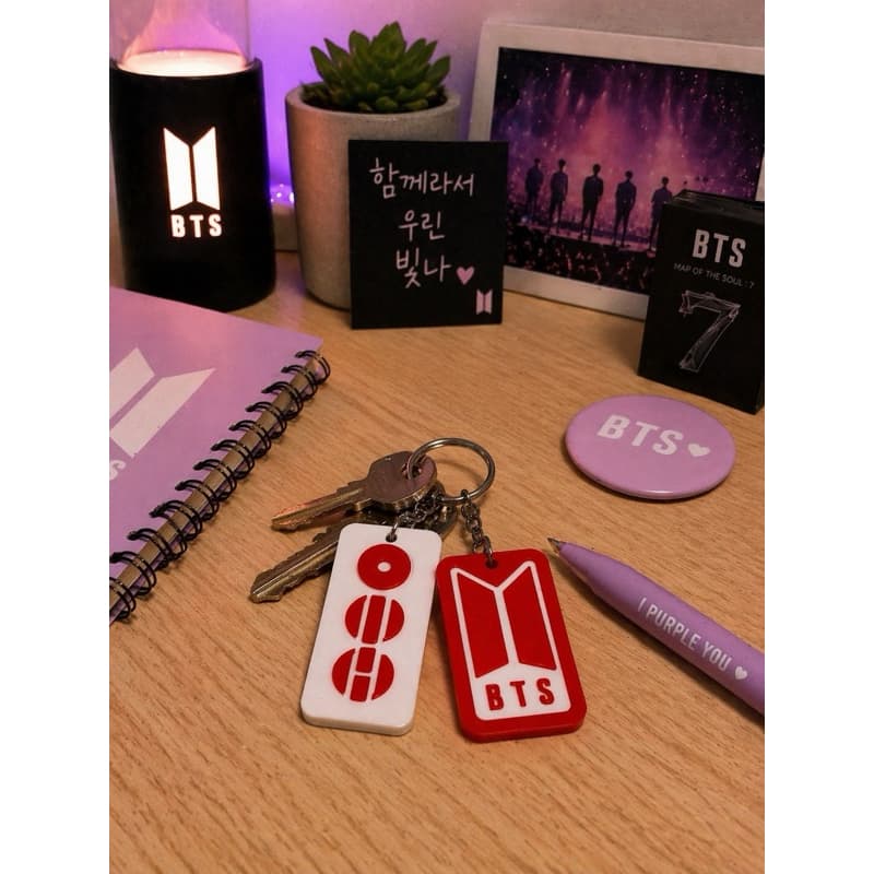 Chaveiro BTS Arirang Comeback Kpop Army Presente Fã BTS Chave Bolsa