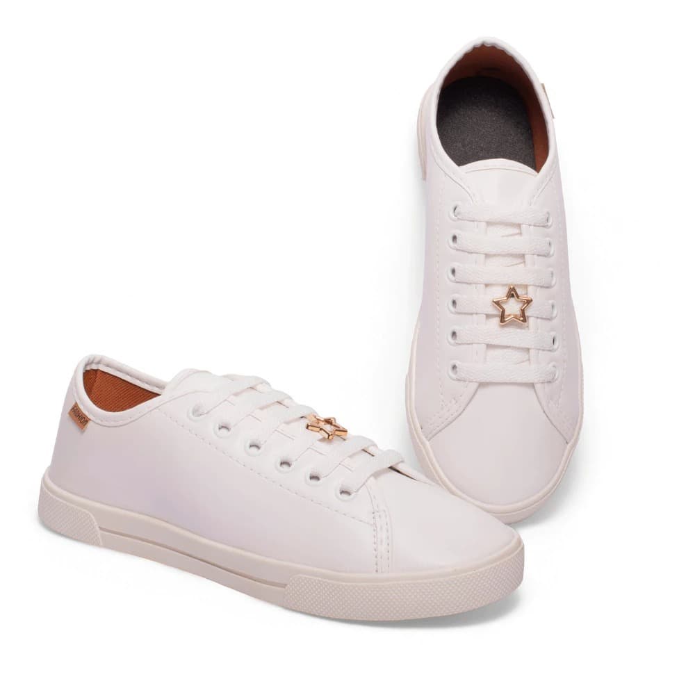 Tênis Feminino Dia a Dia Sapatênis Casual macia e resistente Oferta Imperdivel
