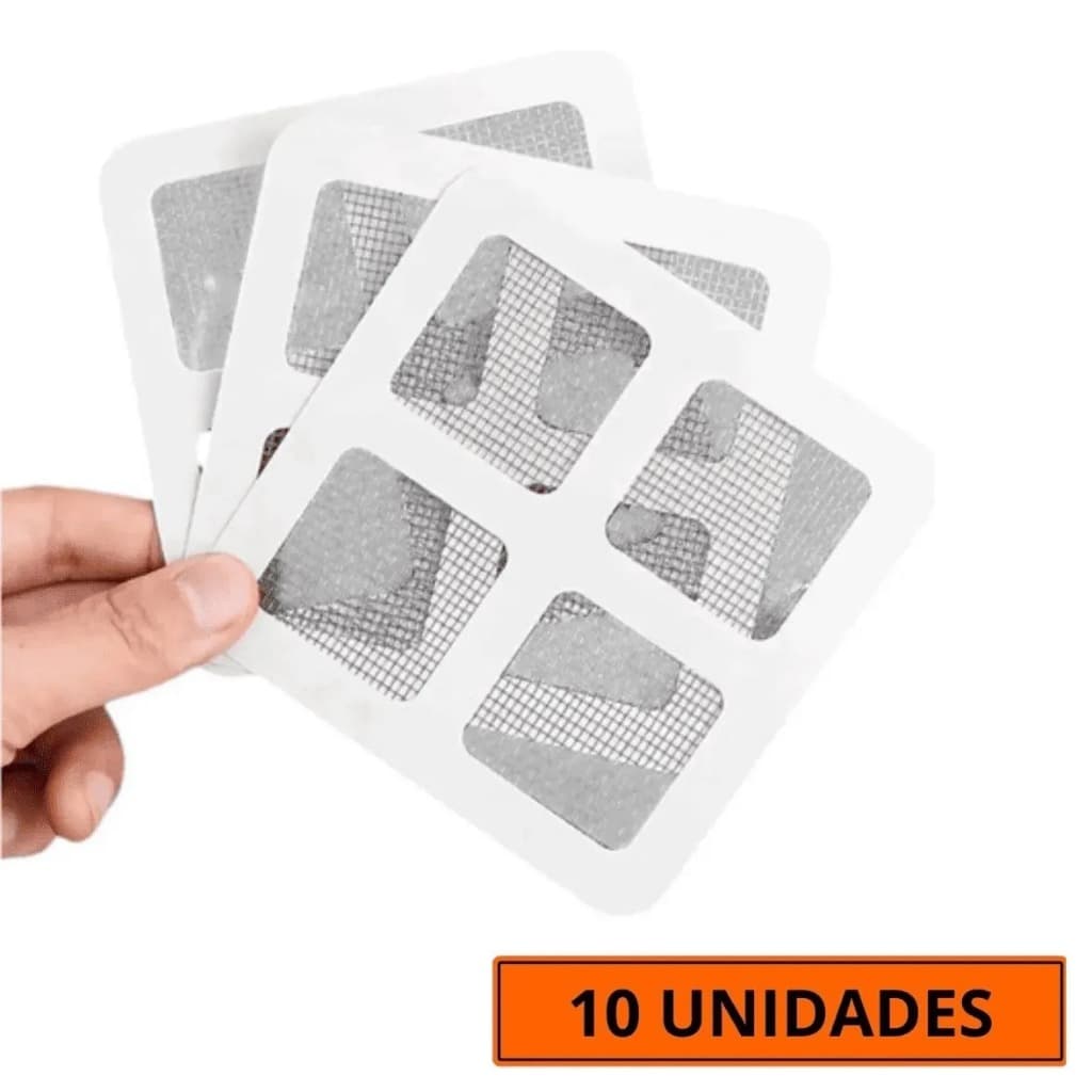 Tela Protetora Filtro Adesivo Para Ralo Banheiro Cozinha Quintal Coletor De Cabelo Ant Inseto