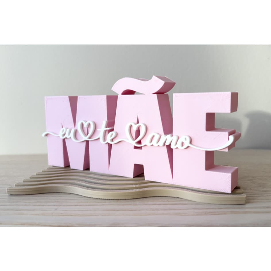 Decoração “MÃE – Eu Te Amo” | dia das mães
