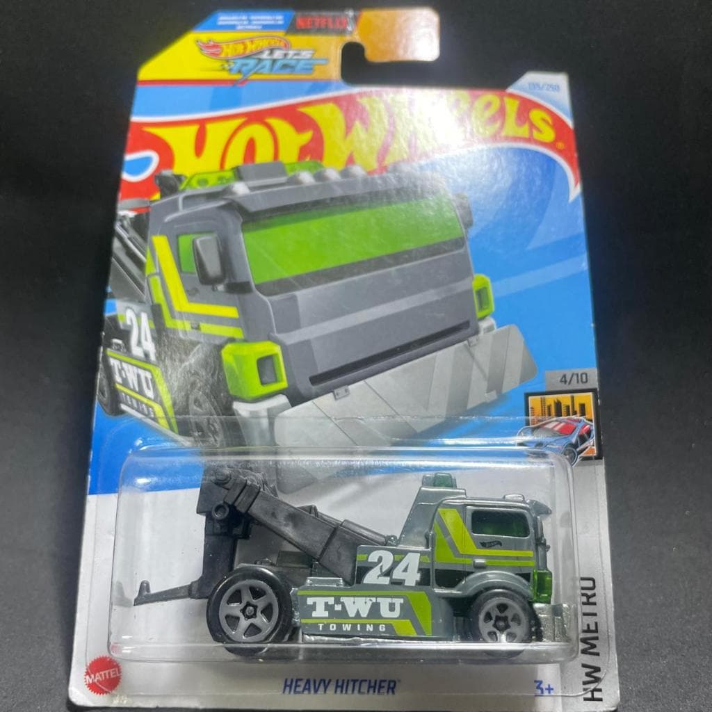 HOT WHEELS HEAVY HITCHER ORIGINAL 1:64 MINIATURA CARRINHO COLECIONÁVEIS BARATO MATTEL
