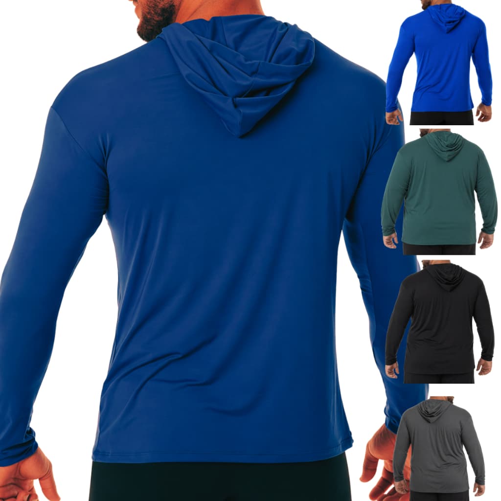KIT 2 CAMISA TÉRMICA DE CAPUZ  PLUZ SIZE GG - G1 - G2 - G3