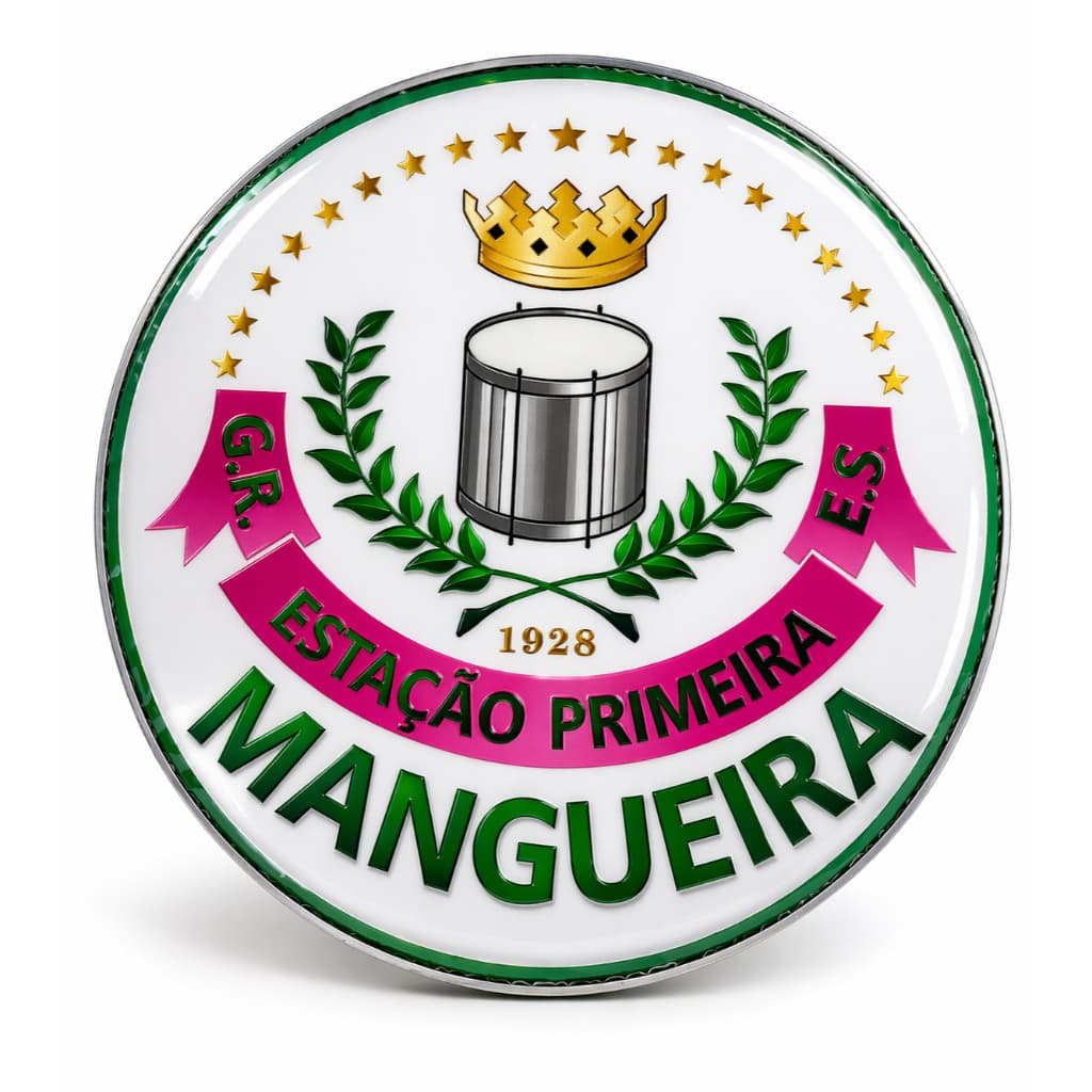 Pele 12 Mangueira Personalizada Percussão Nylon Leitosa - Profissional