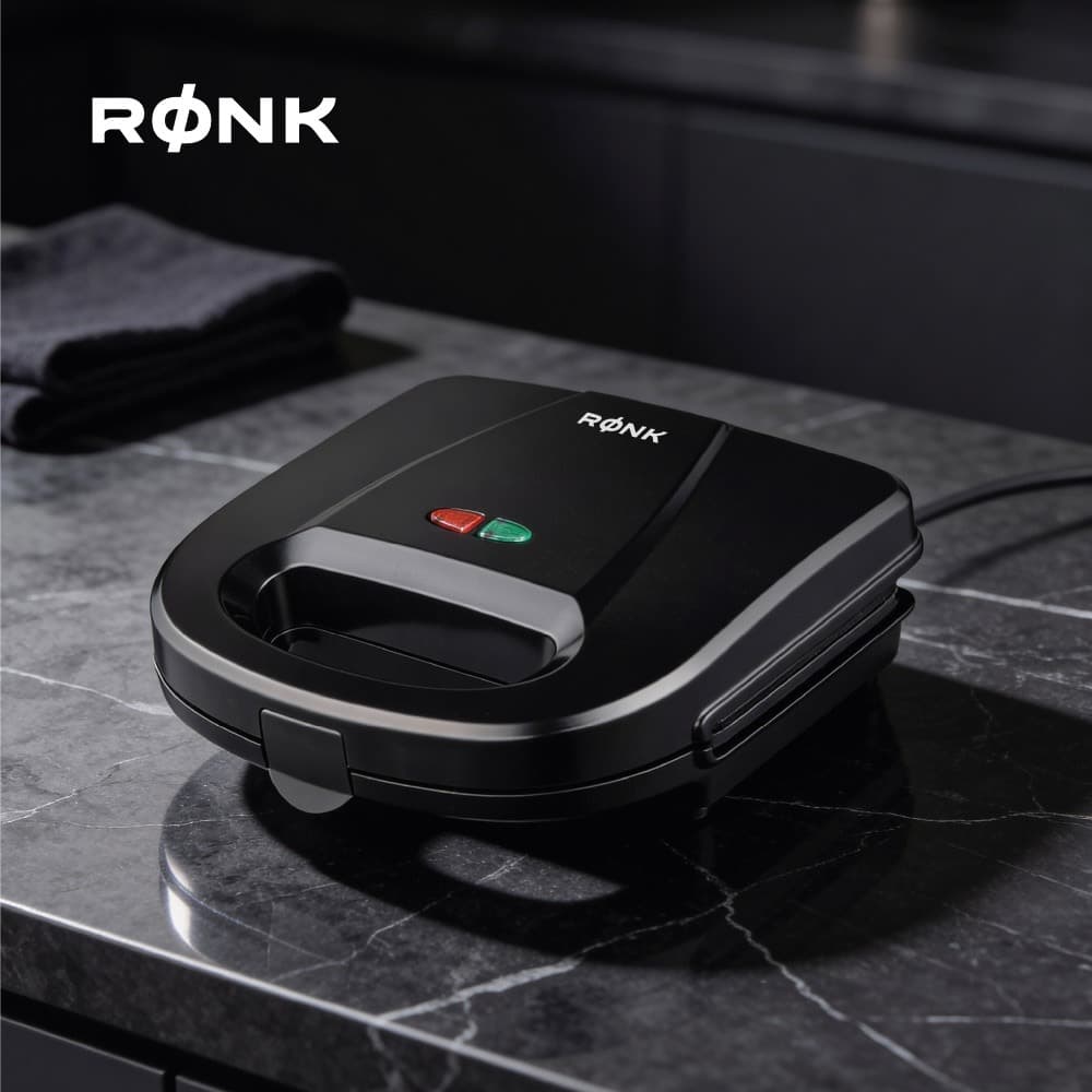 Sanduicheira Grill Elétrica Aço Inox Preta 750 W