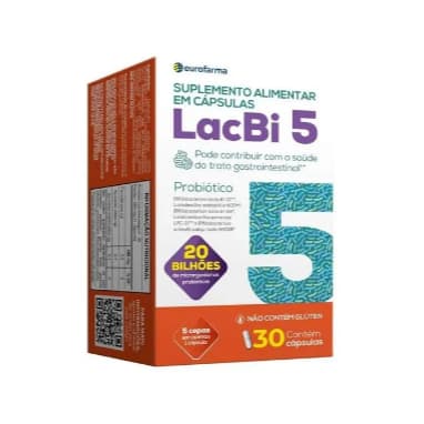 LacBi 5 Com 30 Capsulas