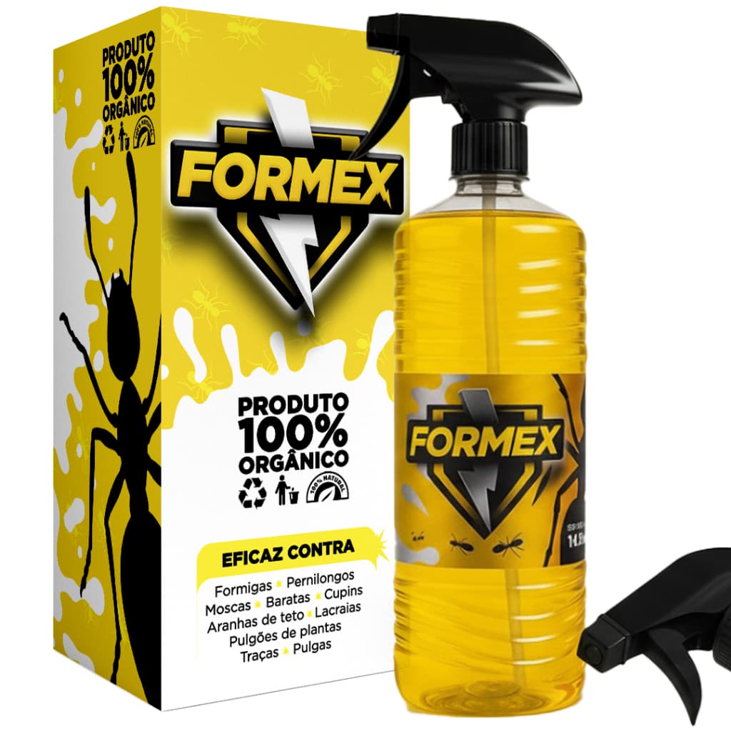Formex 1L Solução para Controle Doméstico com Gatilho Borrifador