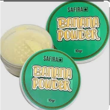 Pó facial solto Safira Banana Powder