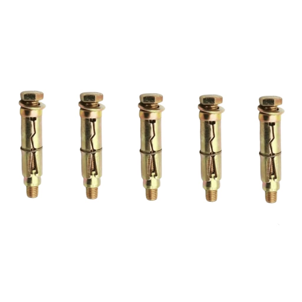 Kit 10 Parabolt M6x50 🔩💪 Fixação Ultra Forte em Concreto