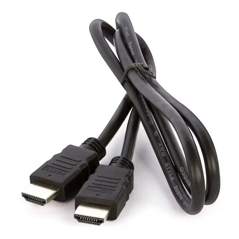 Cabo Hdmi 1.4 Full Hd 1 Metro Preto Hdmi X Hdmi