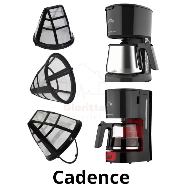 Filtro Permanente Cafeteira Cadence 30 xicaras