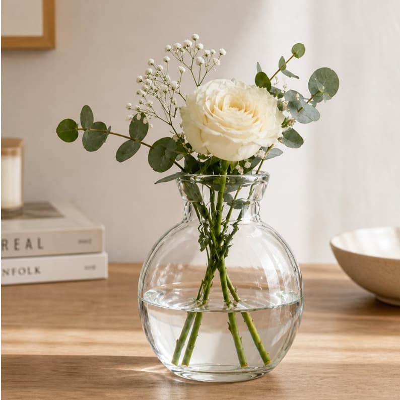 Mini Vaso De Vidro Decoração Mesa Posta Casamento Aniversário Diversos