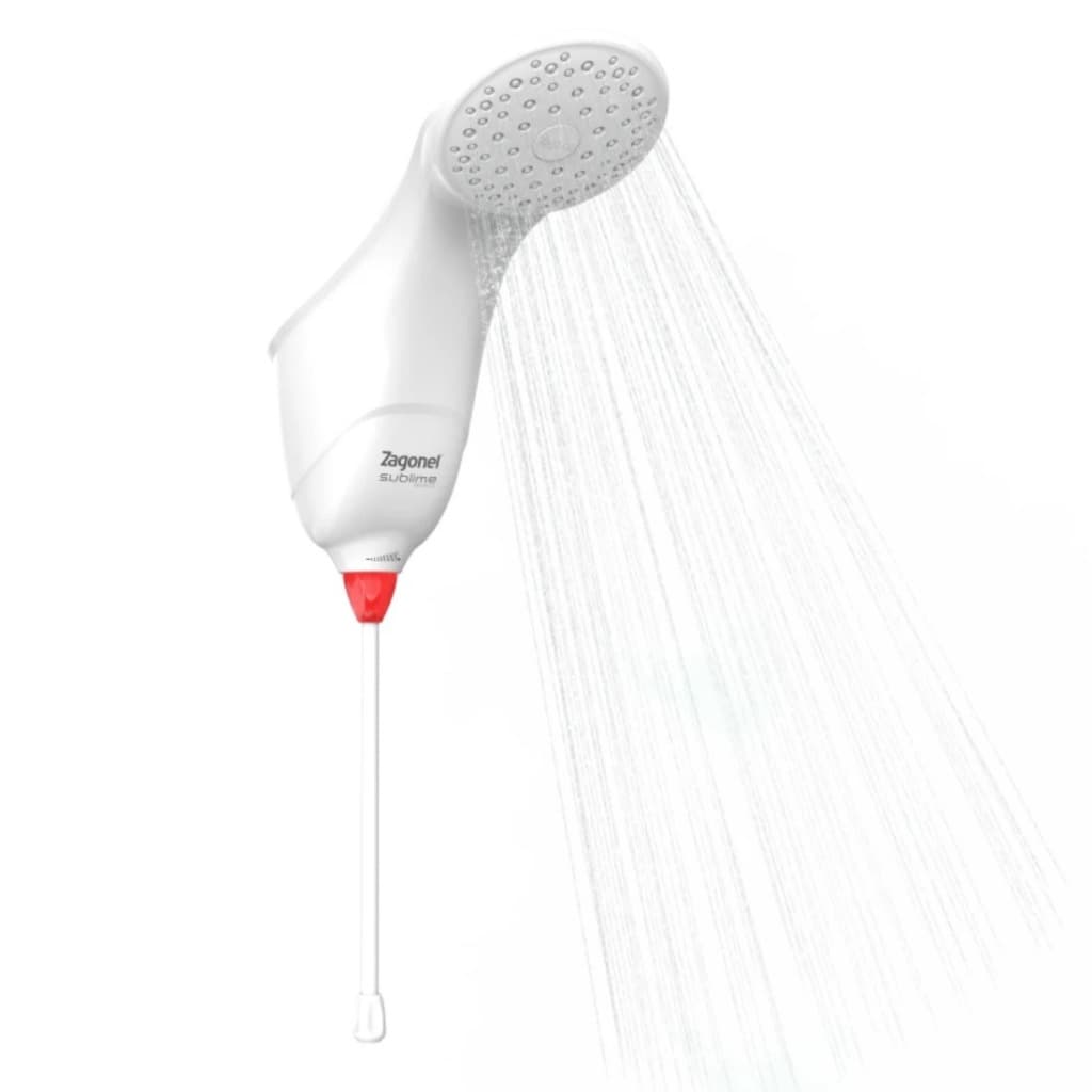 Chuveiro / Ducha Eletrônica Zagonel Sublime 7500W 220V - Branca