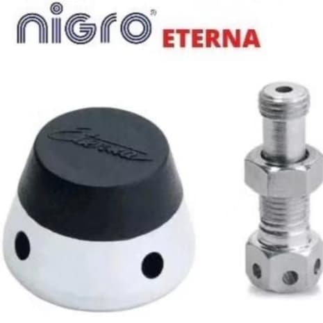 KIT REPARO PESO VALVULA SIMPLES CROMADO + PINO CENTRAL PANELA DE PRESSAO ETERNA NIGRO 3/4,5/5/6 LITROS