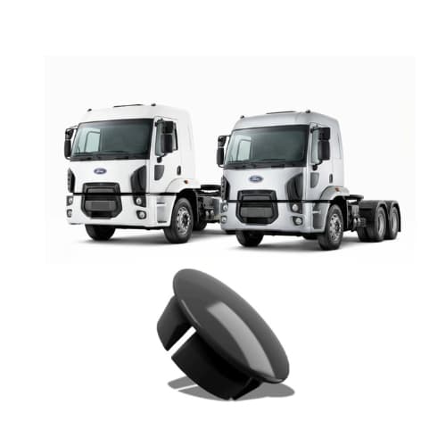 Kit 10 Tampão Parachoque Dianteiro FORD Cargo Todos
