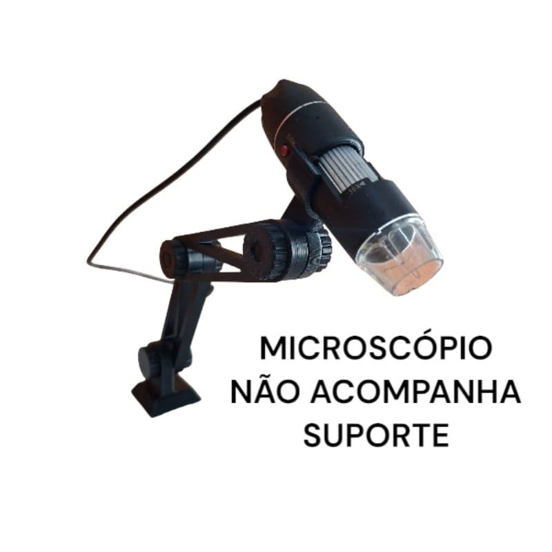 Suporte Articulado Microscópio Eletrônico digital USB para Celulares e Placas eletrônicas