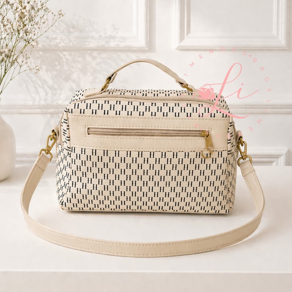Bolsa Feminina Estampada Transversal Com Regulagem Moderna Chic Elegante