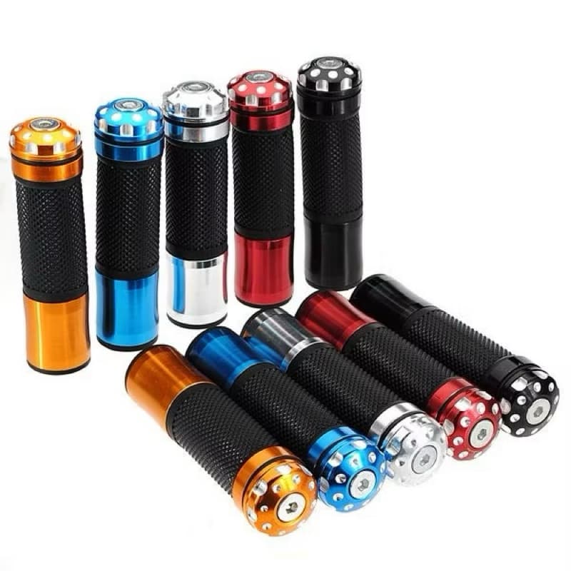 Par de Manopla Punho Moto Esportiva De Alumínio Modelo Universal - Diversas Cores - ENTREGA IMEDIATA