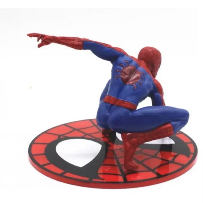 boneco Action brinquedo Figure Homem Aranha Posição De Ataque Marvel Estátua venom vermelho ou preto
