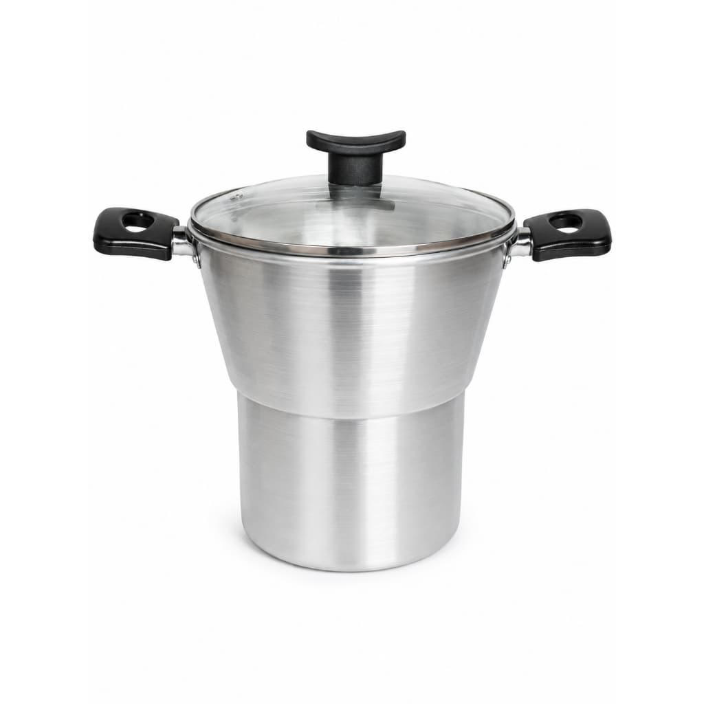 Cuscuzeiro De Alumínio Panela Cuscuzeiro Média 16 cm