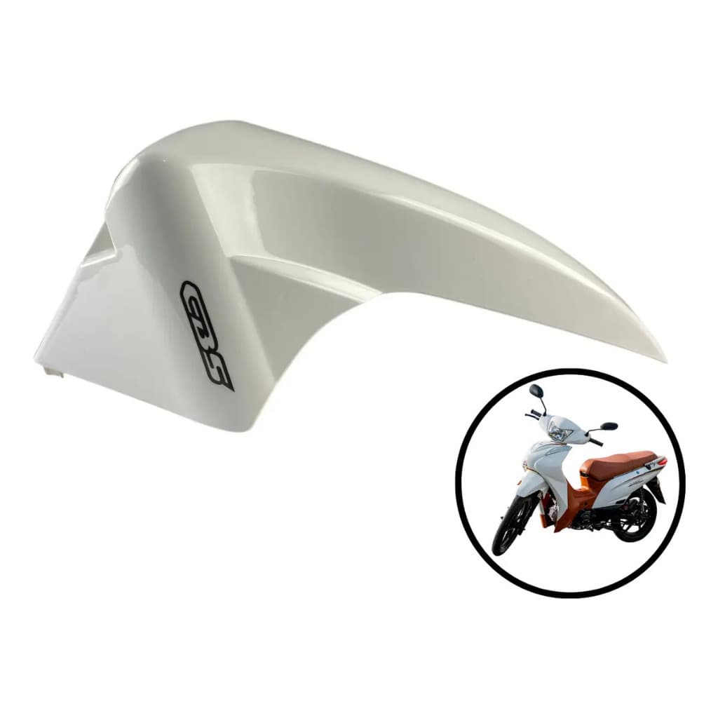 Paralama Dianteiro Shineray Jet 50 Jet 50x Jet 125 Branco