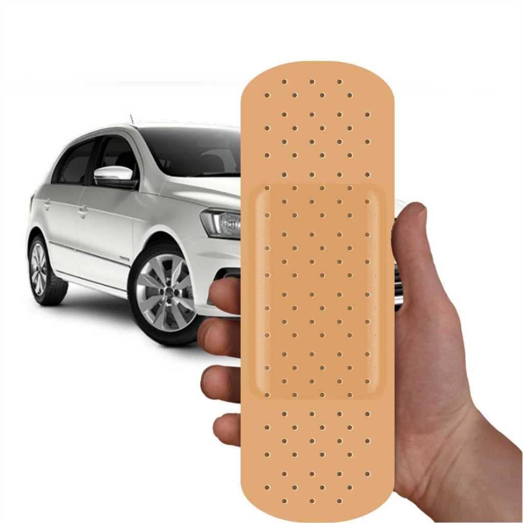 Adesivo Band-aid Fake Gigante Curativo Carro Humor Diversão