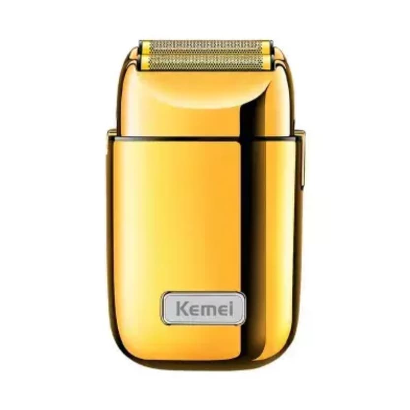 Máquina Shaver Kemei TX1 Original Profissional Sem Fio USB Bivolt