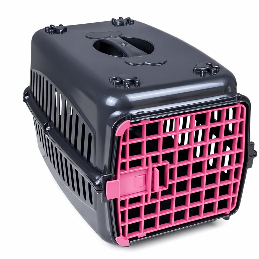 Caixa de Transporte Pet 30kg a 50kg Reforçado com Ventilação 7 parafusos Nº1 N°2 N°3 e N°4