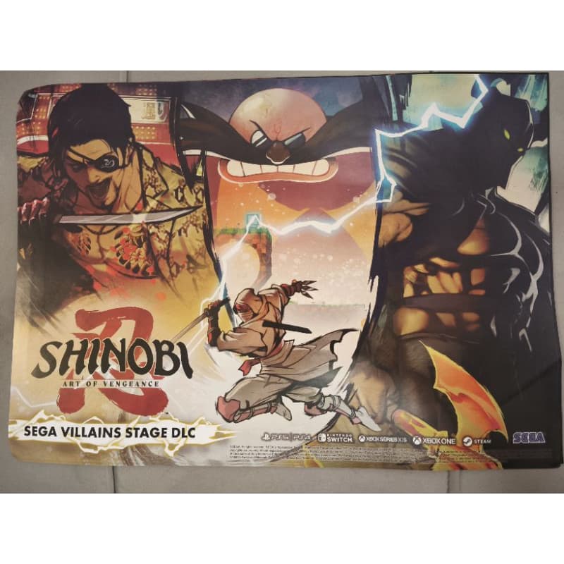 Shinobi: Art of Vengeance Pôster Grande Original Oficial
