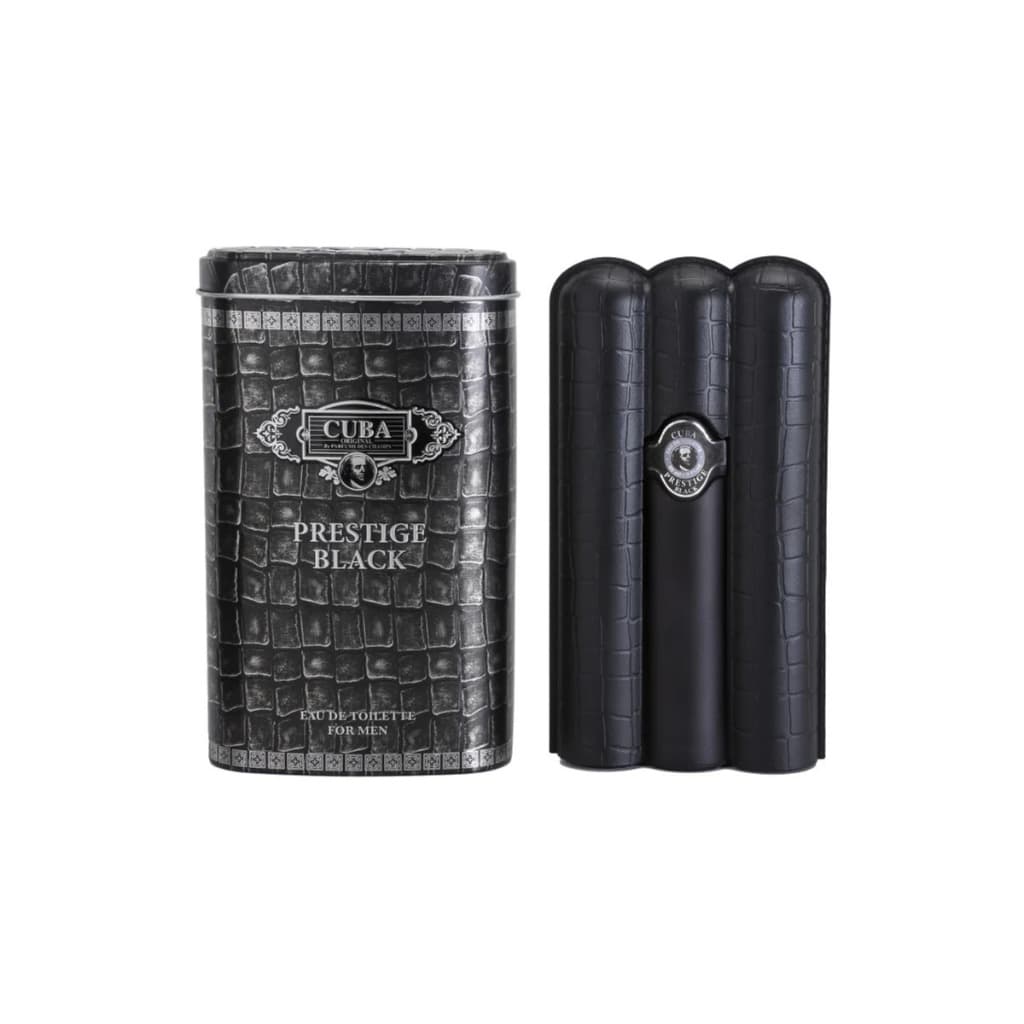 CUBA PRESTIGE BLACK MASCULINO 90ML EAU DE TOILETTE