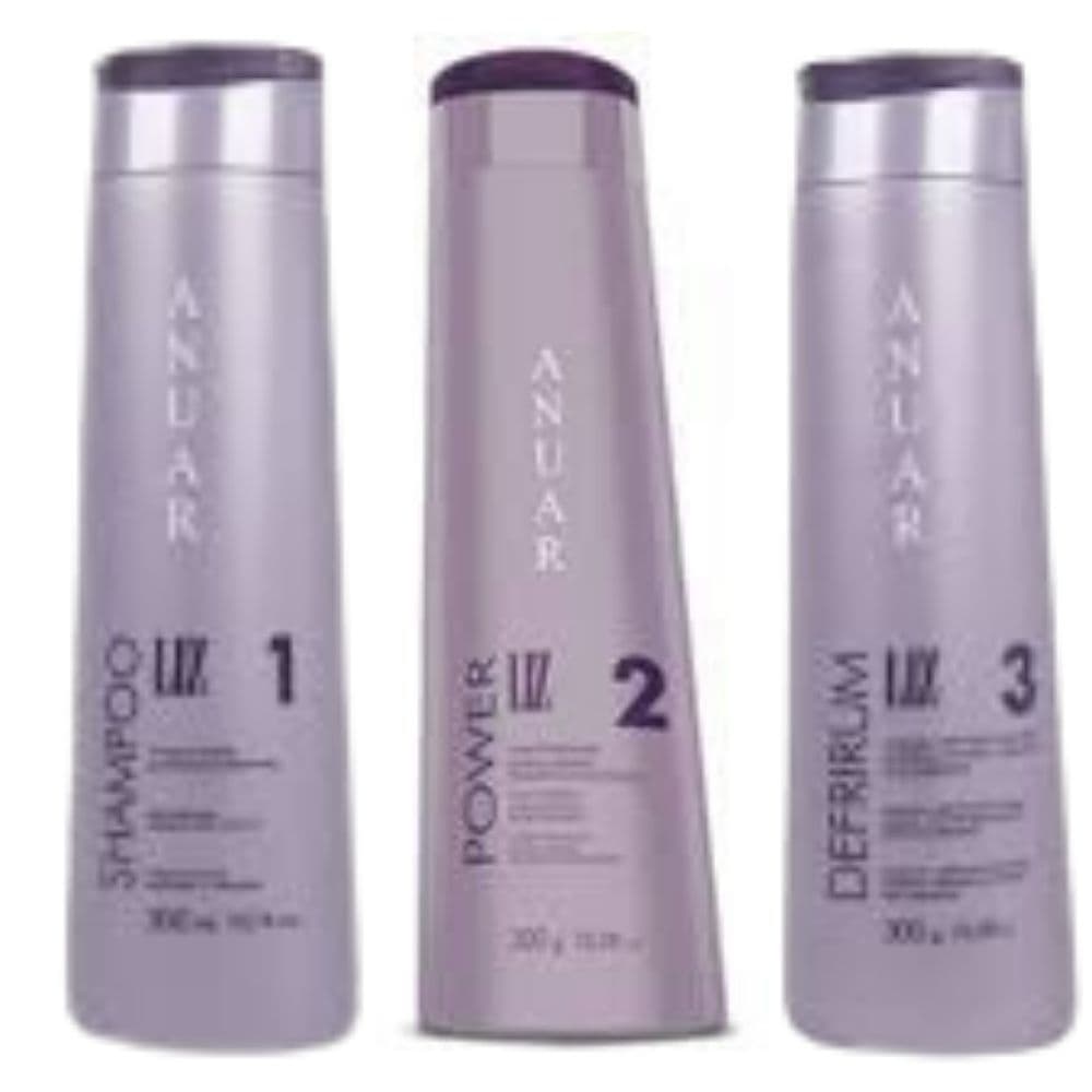 Kit Manutenção Liz 900ml - Cabelos lisos ou Alisados - Anuar
