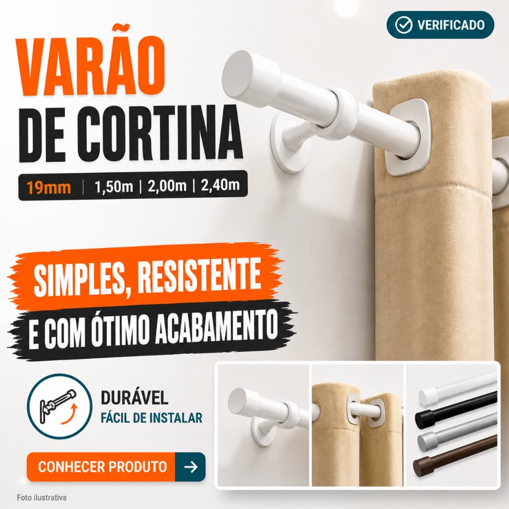 varão cortina suporte completo resistente fácil instalação home sala cozinha banheiro quarto