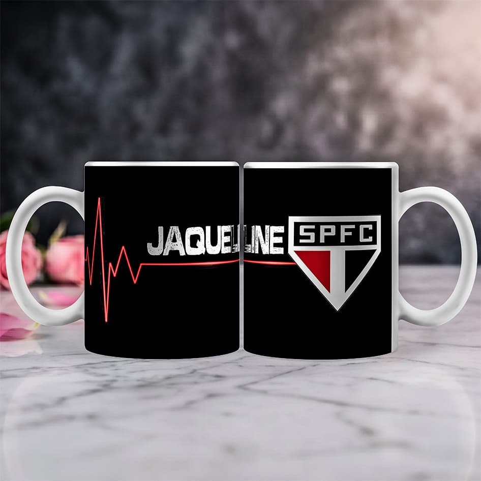 Caneca São Paulo Tricolor – Presente Personalizado Futebol