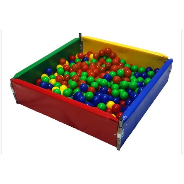 Cercado Infantil de Madeira 1x1 com 100 a 300 Bolinhas | Valentina Brinquedos